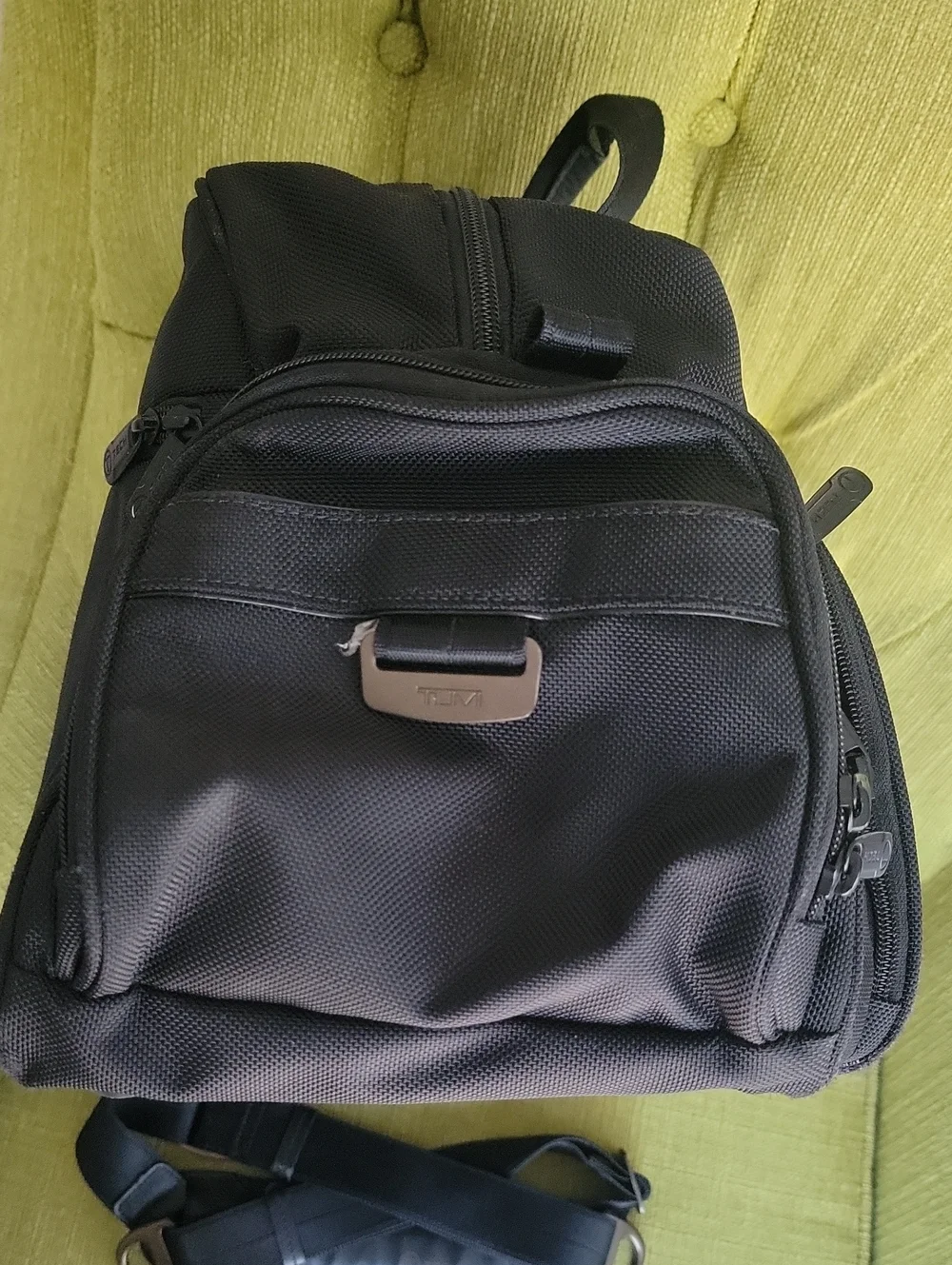 TUMI TECHBlack Men's Travel Duffel Bag with Shoulder Strap